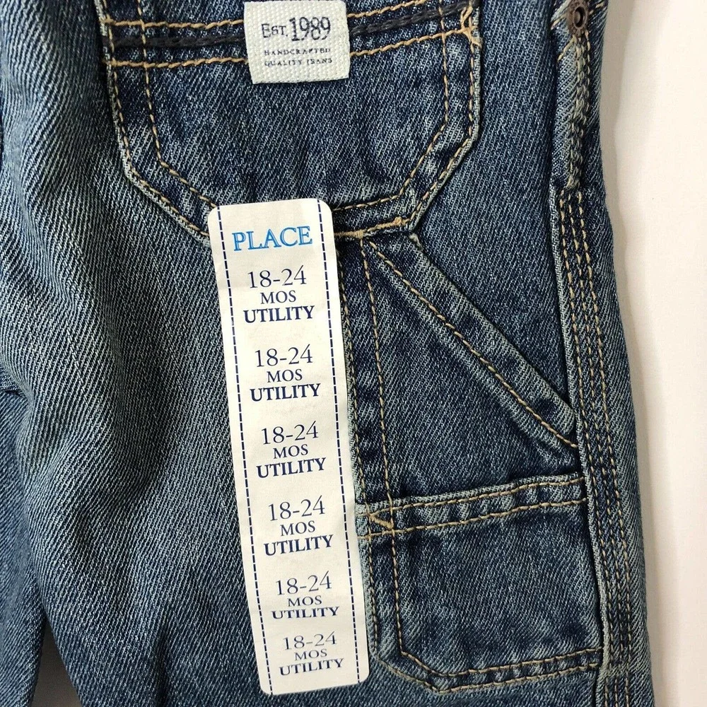 The Children's Place NWT Toddler Utility Jeans Size 18-24 Months